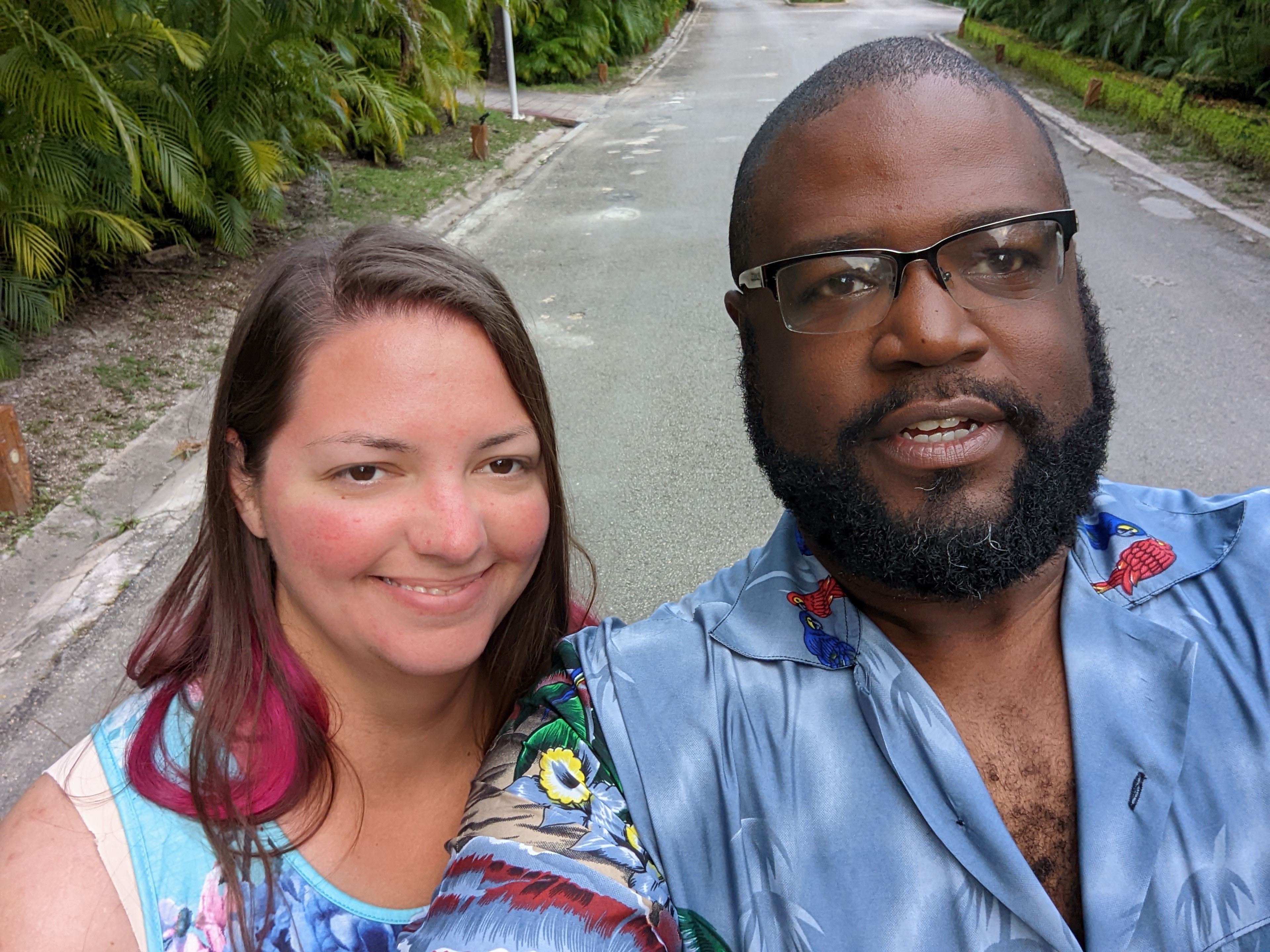 Karen and Tony enjoying an adventure together